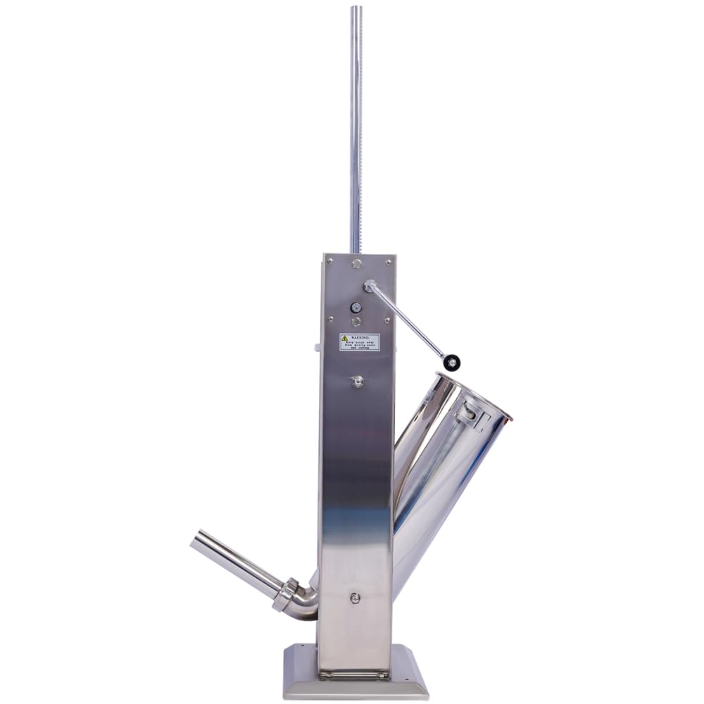 Stainless Steel Vertical Sausage Stuffer with 4 Stuffing Tubes X7875