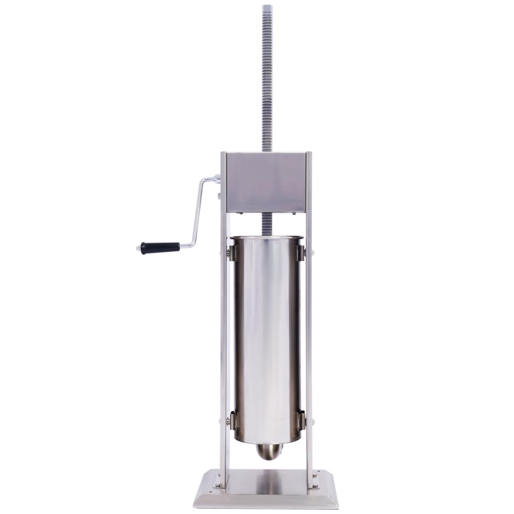 Stainless Steel Vertical Sausage Stuffer with 4 Stuffing Tubes X7875