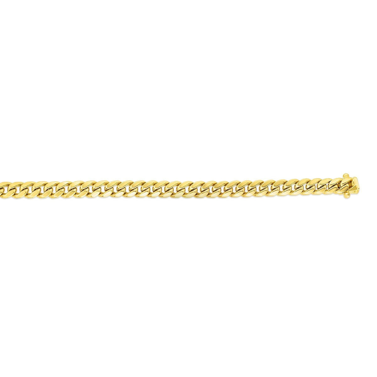 14k Yellow Gold Cuban Link Chain Necklace T667447