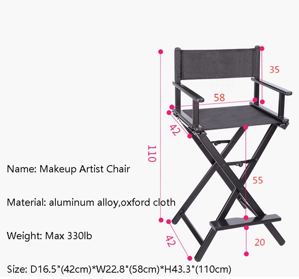 Folding Aluminum Director's Chair Y885