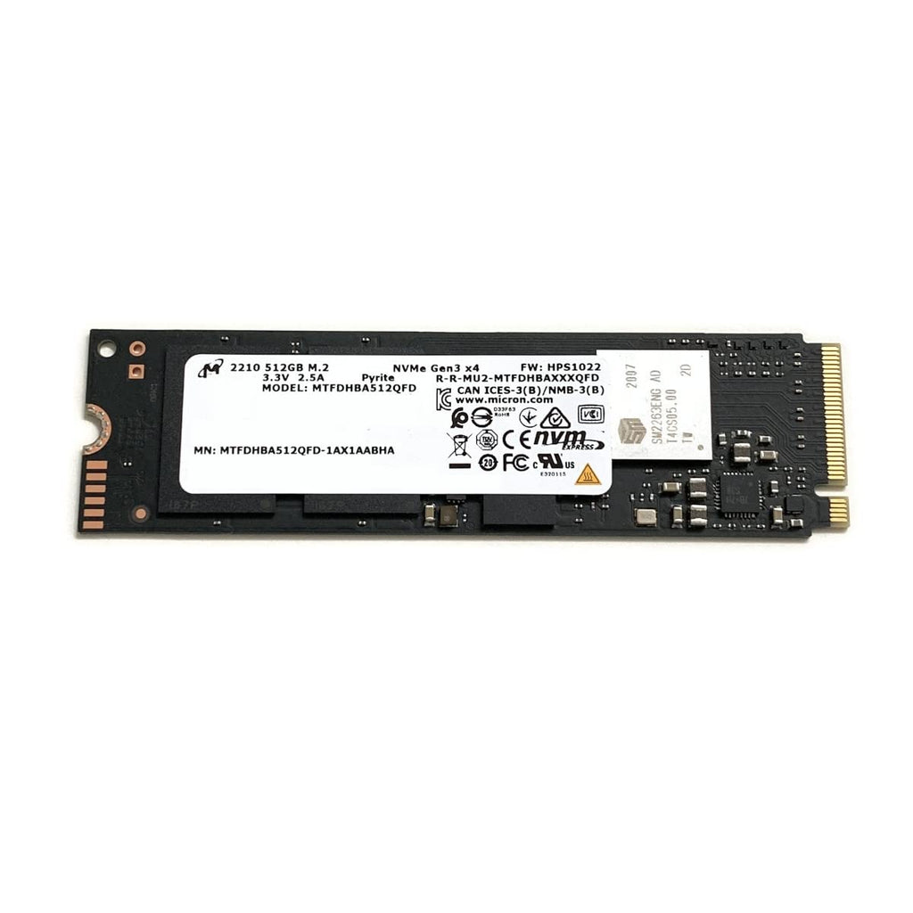 512GB NVMe PCIe Gen3 x4 SSD H231309