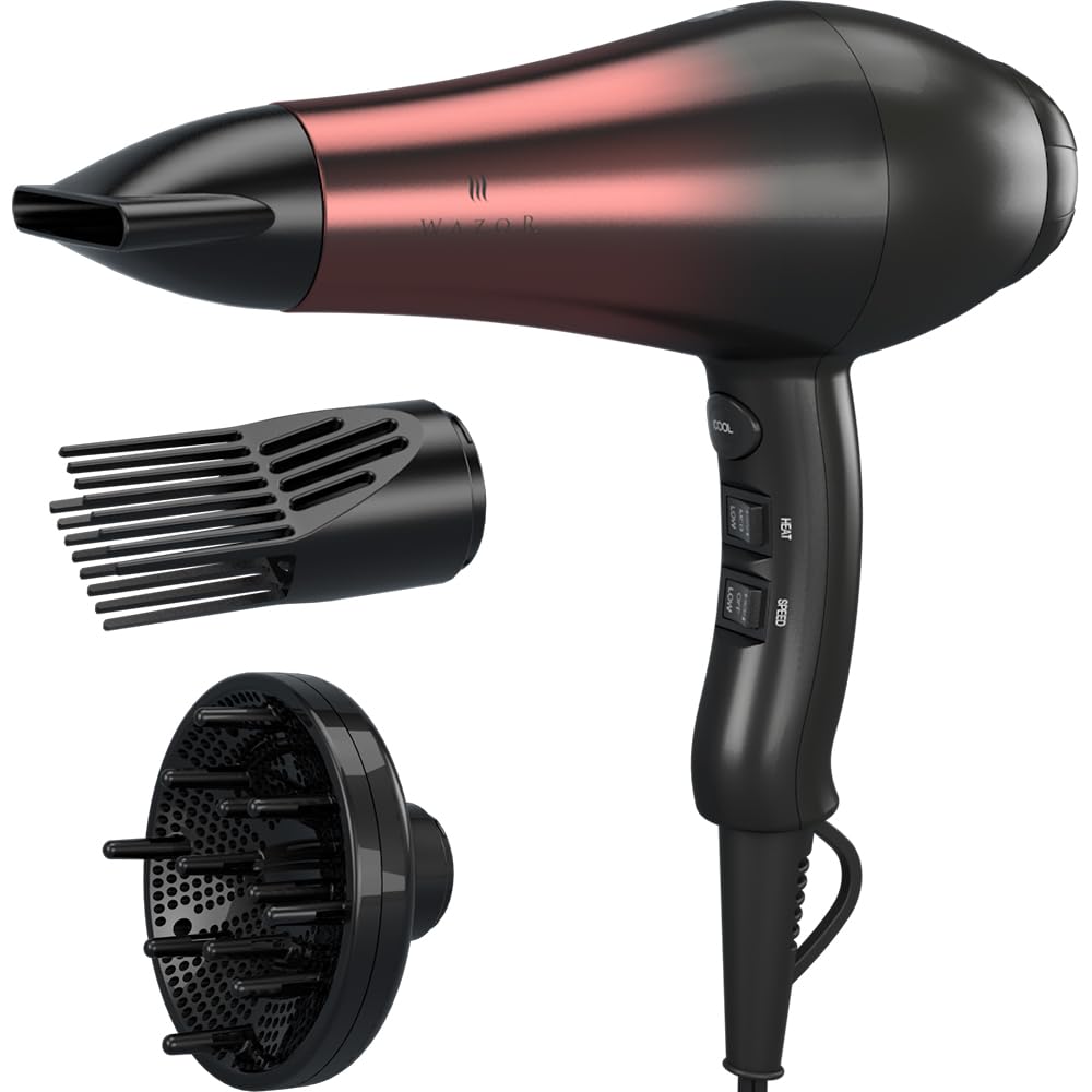 1875W Ceramic Tourmaline Ionic Hair Dryer I22449