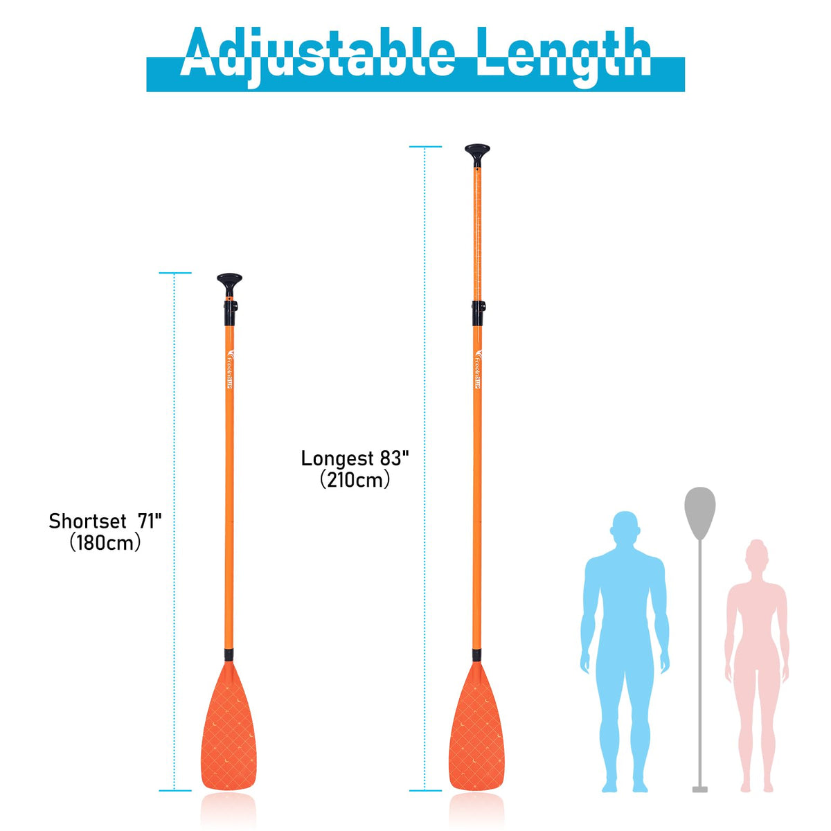 Fiberglass Paddle Board Paddle L84969