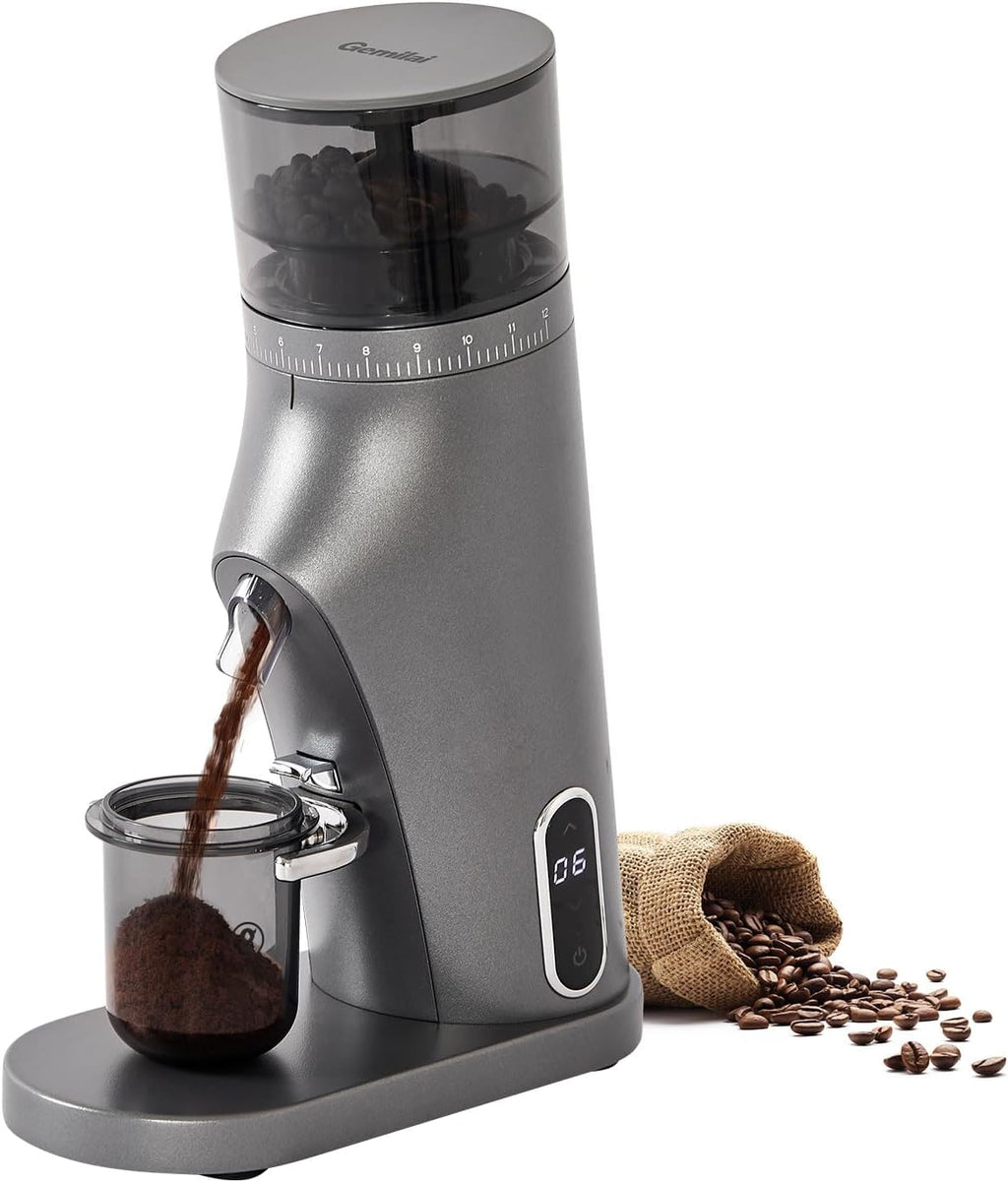1500W Espresso Machine and Coffee Grinder Bundle with Milk Frother, Black N338