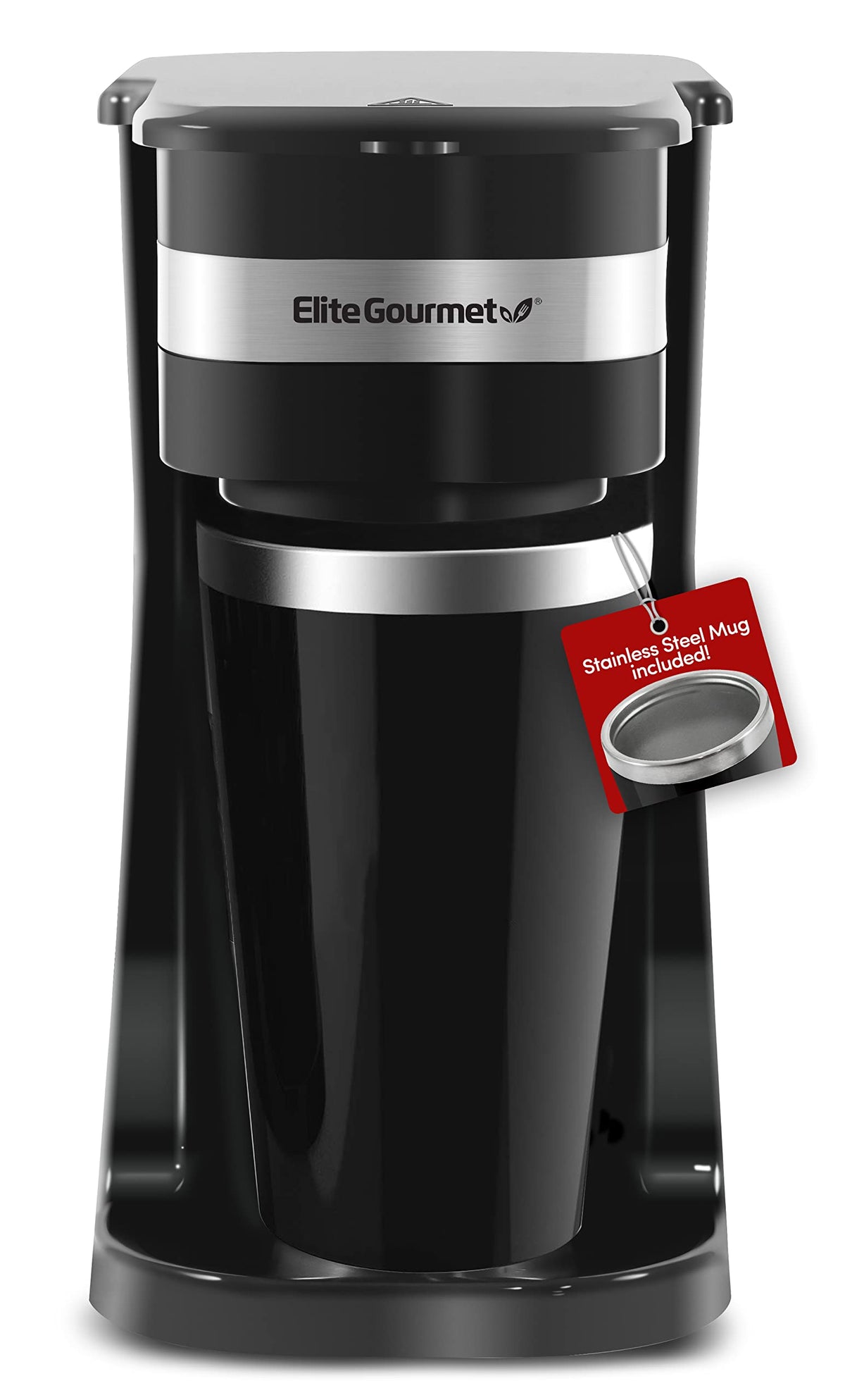 Black Single-Serve Compact Coffee Maker X869