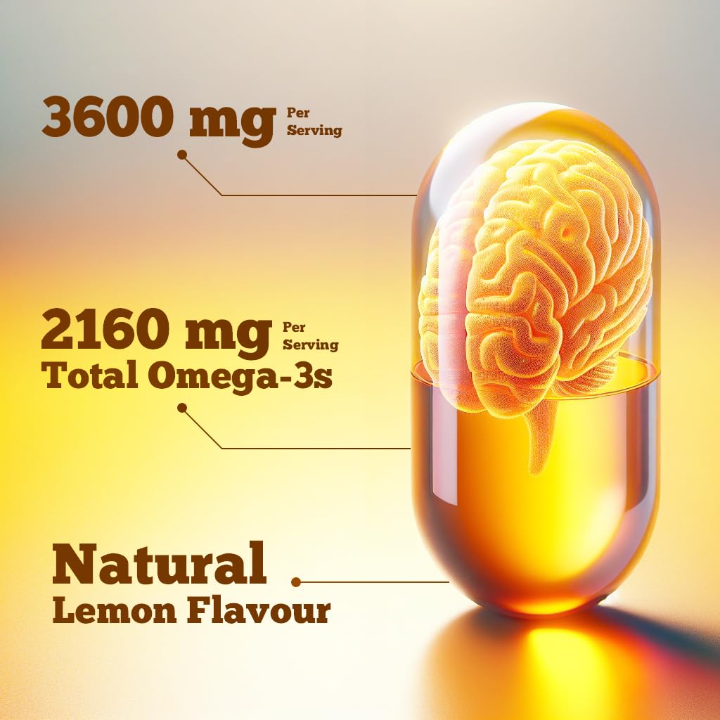 Omega 3 Fish Oil 3600mg Softgels B175288