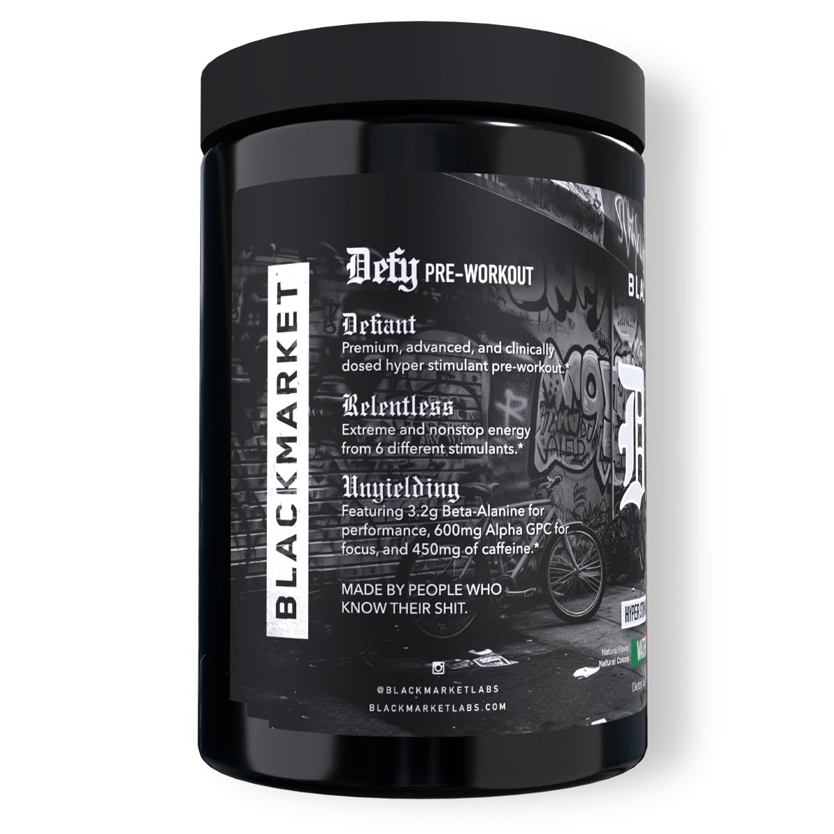 High-Stimulant Pre-Workout Powder Watermelon Lemonade 40 Servings Z694