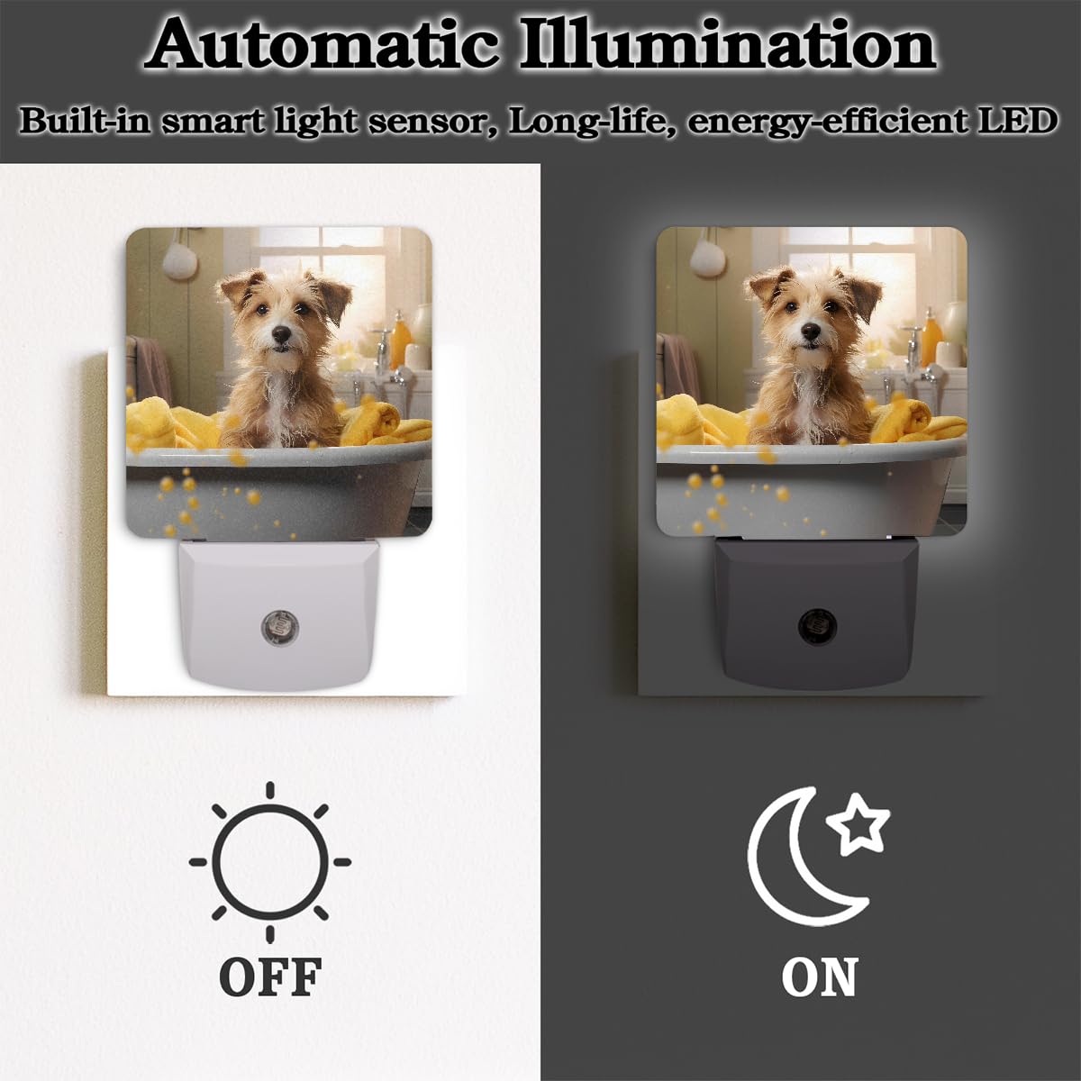 Animal Night Light Plug-in 2 Pack X84460