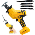 Cordless Reciprocating Saw 0-3500 SPM Variable Speed with 4 Blades G394