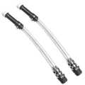 2PCS Clear Fuel Filler Jug Hose Quick Fill Spout I4982