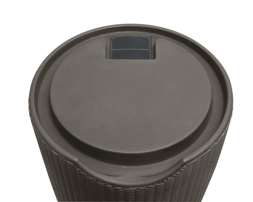 50 Gallon Flat Top Rain Saver Dark Brown A161085