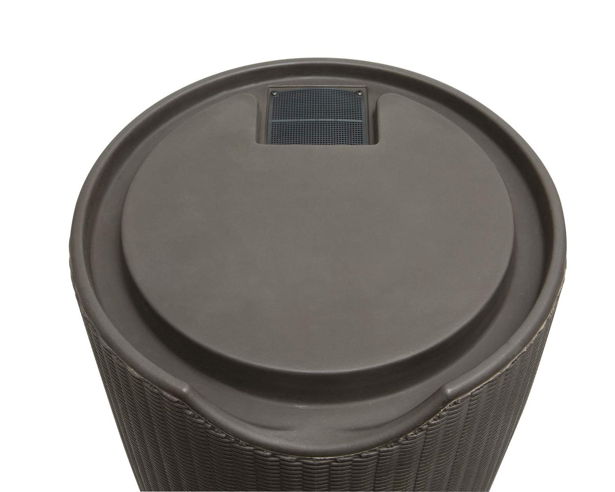 50 Gallon Flat Top Rain Saver Dark Brown A161085