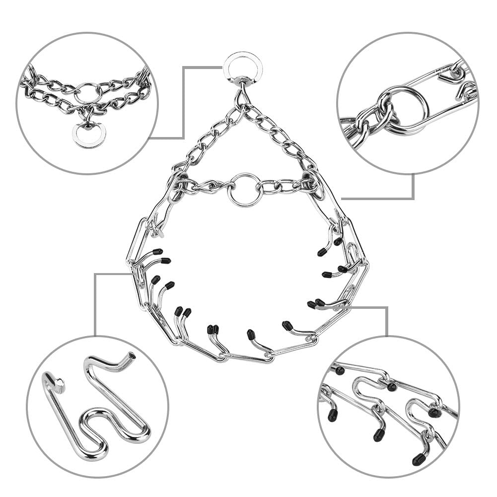Stainless Steel Adjustable Dog Training Collar P8942