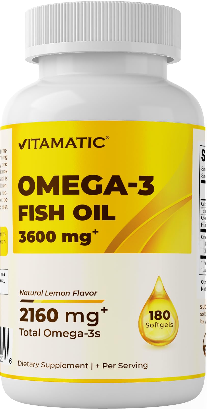 Omega 3 Fish Oil 3600mg Softgels B175288
