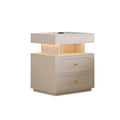 3-Drawer LED Nightstand with Light C8859