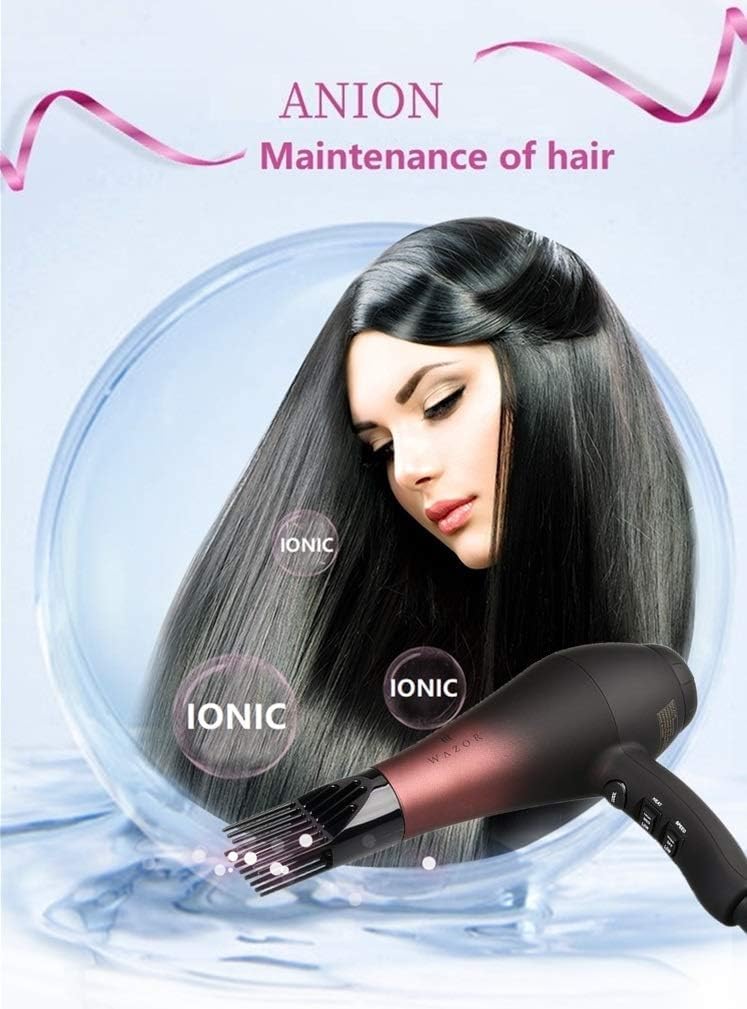 1875W Ceramic Tourmaline Ionic Hair Dryer I22449