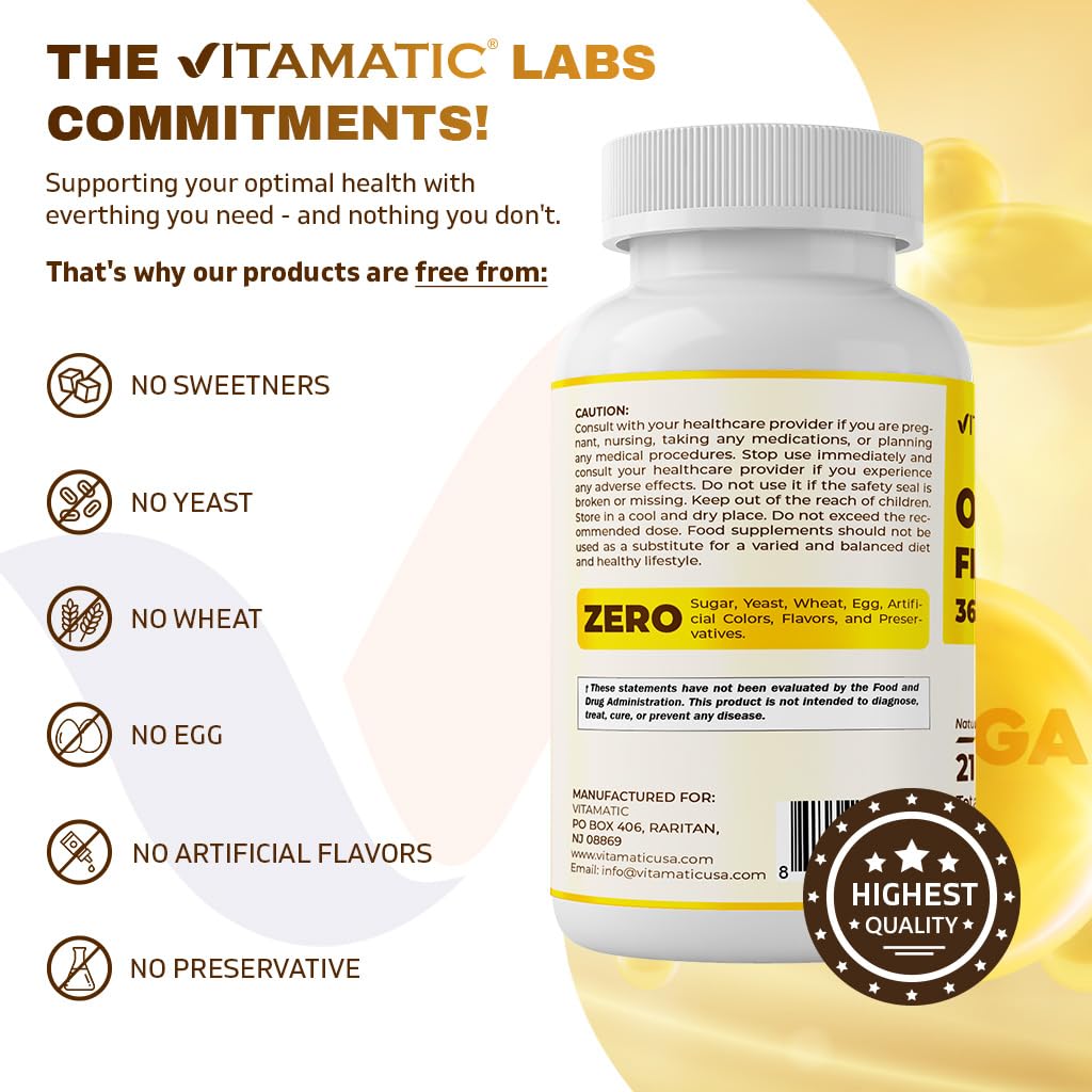 Omega 3 Fish Oil 3600mg Softgels B175288
