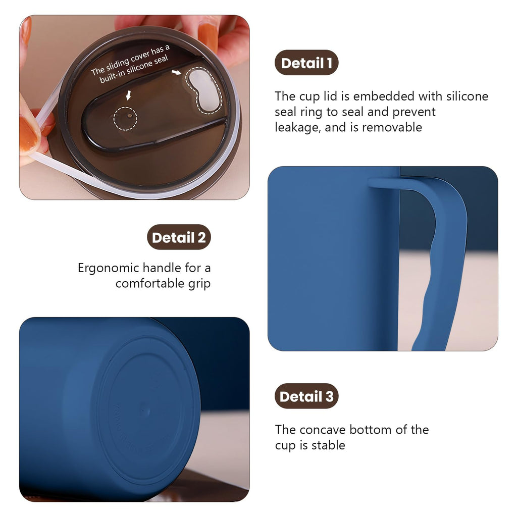 2 Pack Insulated Stainless Steel Travel Mug 16.9 oz V807
