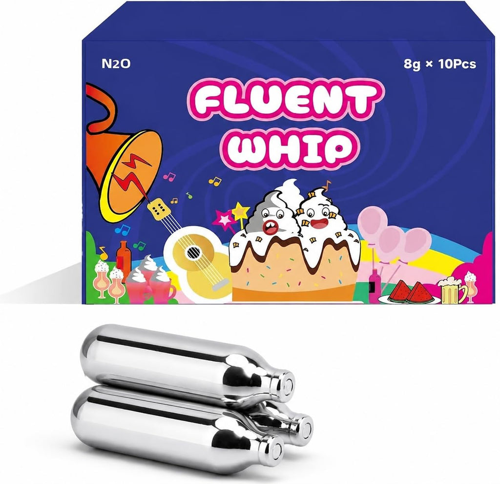 8g Food Grade N2O Cream Chargers 10 Pack I535