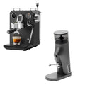 1500W Espresso Machine and Coffee Grinder Bundle with Milk Frother, Black N338