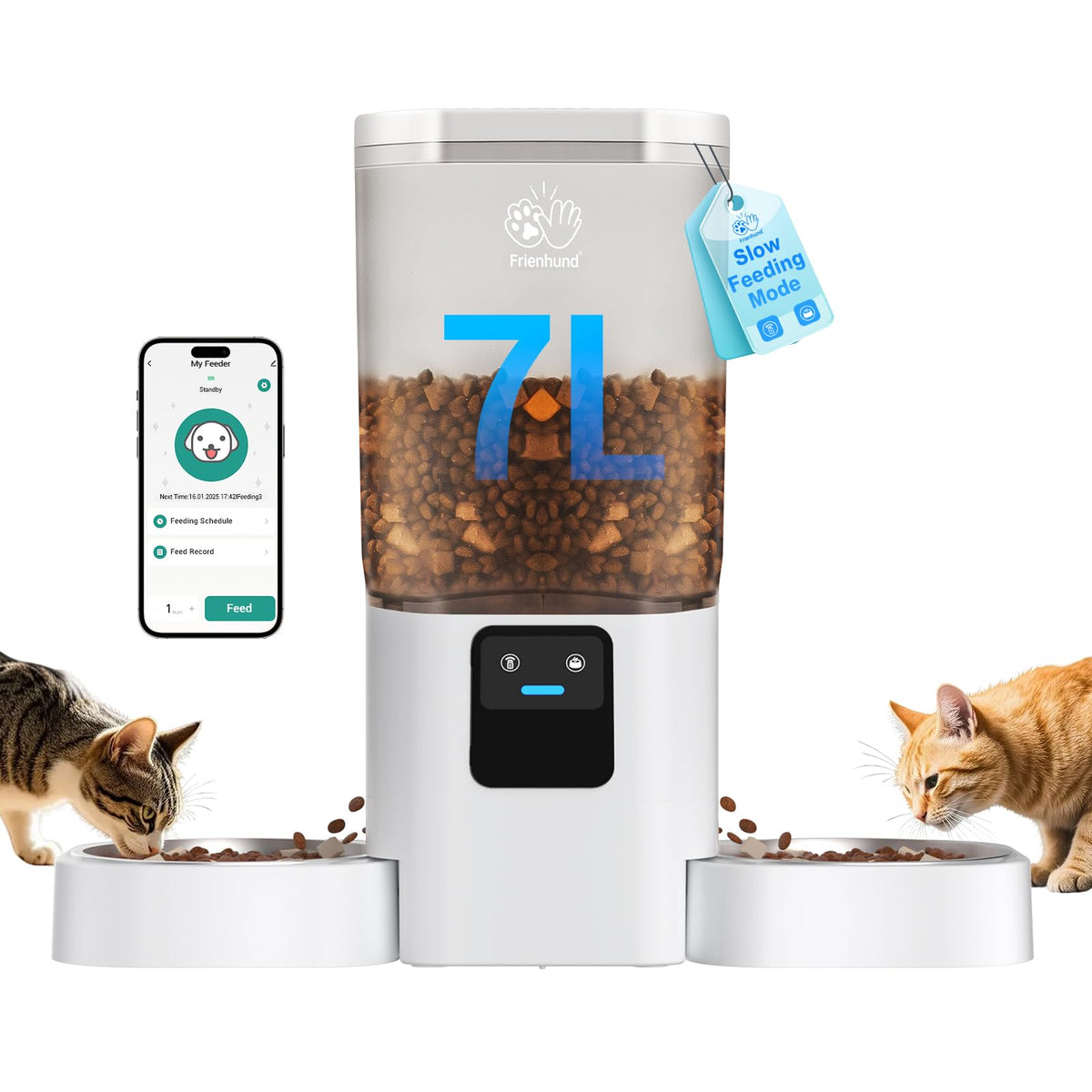 Automatic Cat Feeder 5G WiFi 29 Cup F2682