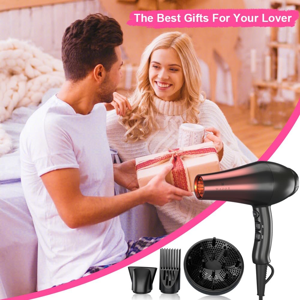 1875W Ceramic Tourmaline Ionic Hair Dryer I22449