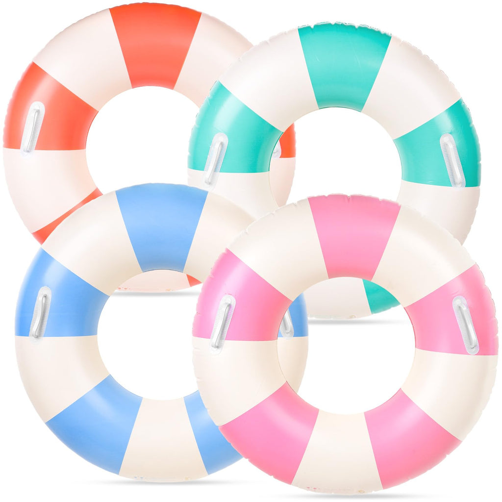 4Pcs Inflatable Pool Float with Handle C489543