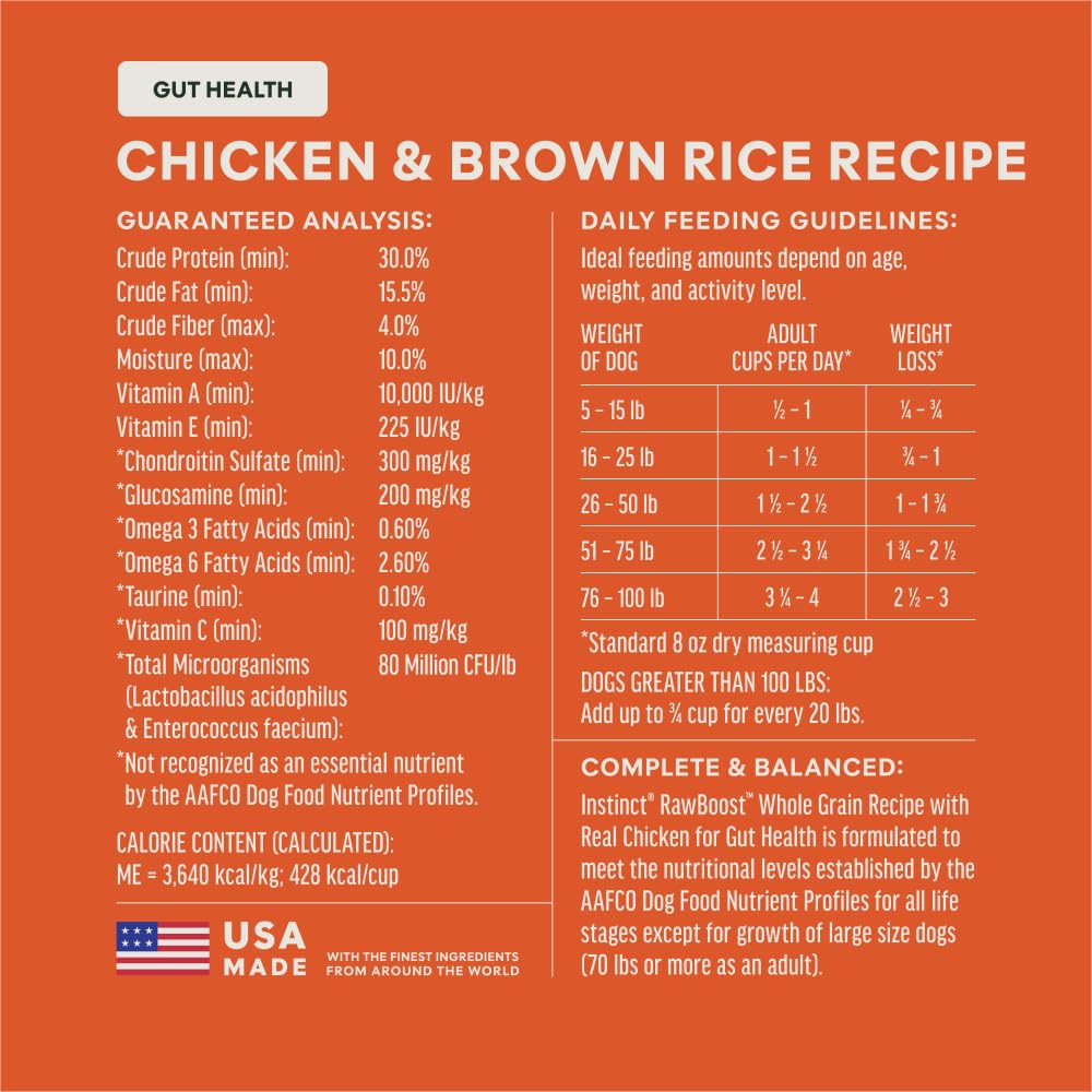 Chicken & Brown Rice Dry + Freeze Dried 3.5 lb H68809