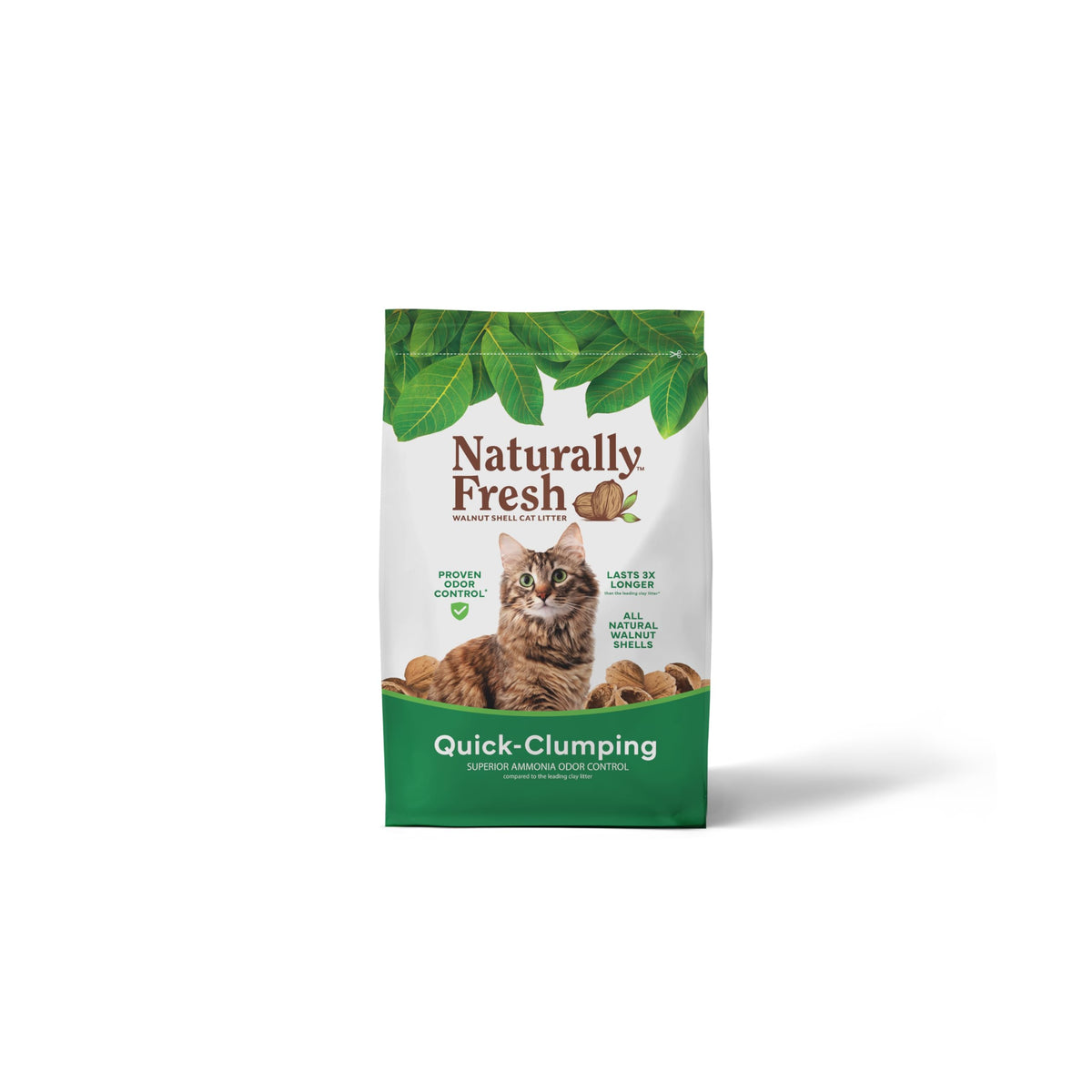Walnut Shell Unscented Clumping Cat Litter 30 Lbs R5138