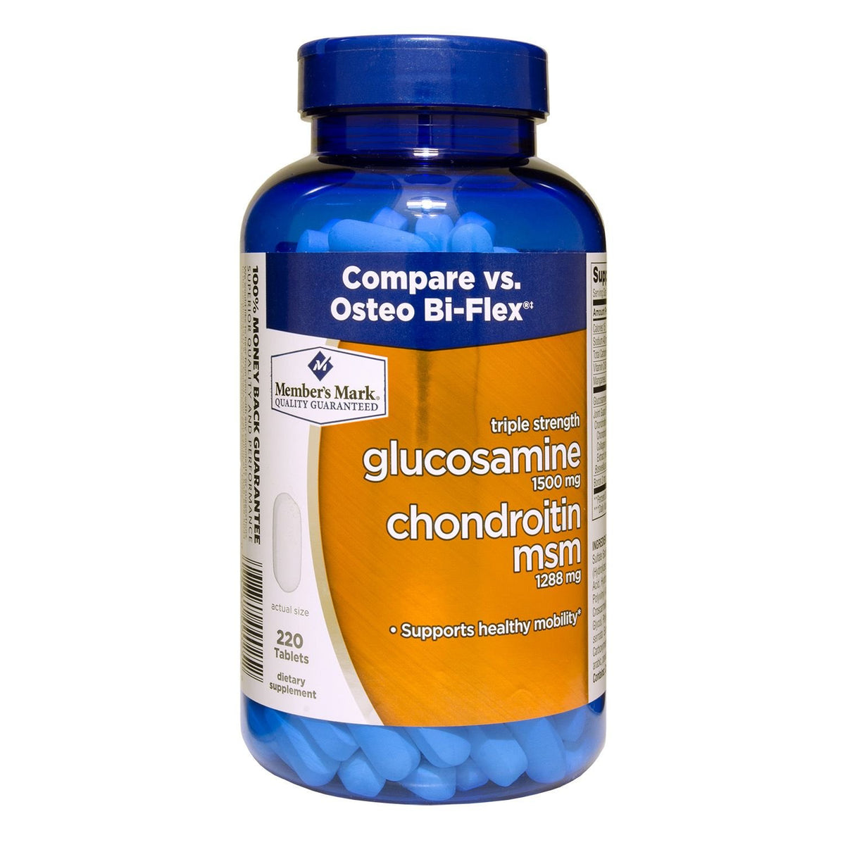 Triple Strength Glucosamine Chondroitin MSM 220 Count I751018