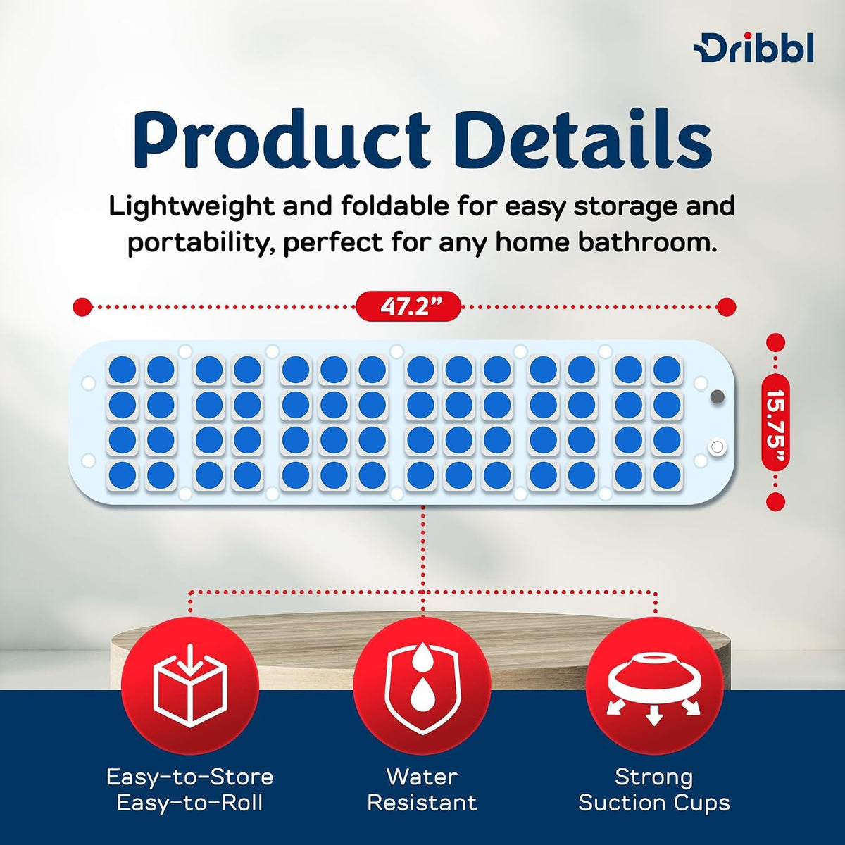 Electric Bubble Massage Bathtub Mat H80715