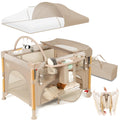5-in-1 Foldable Baby Bassinet Playpen L128