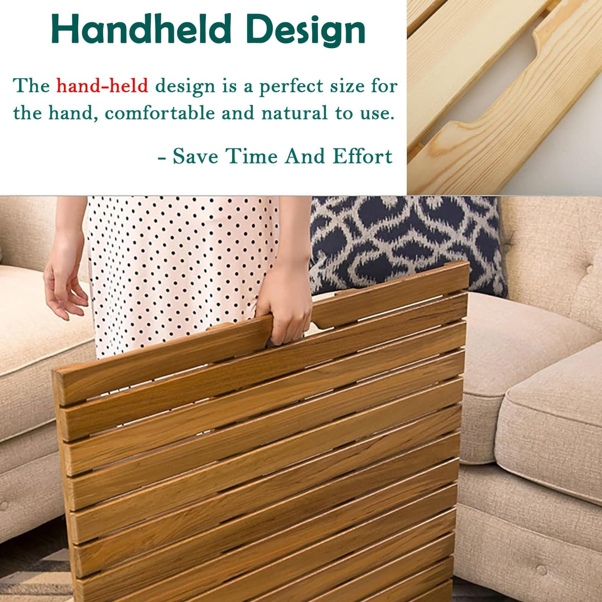 Red Cedar Shower Floor Mat 30x50/70/80/90cm U990