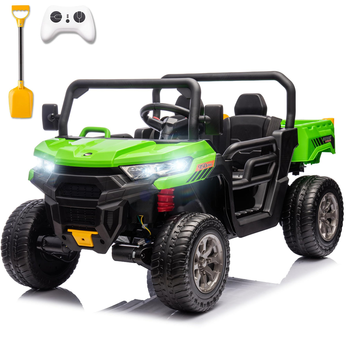 24V 2 Seater Electric Car with Dump Bed C889482