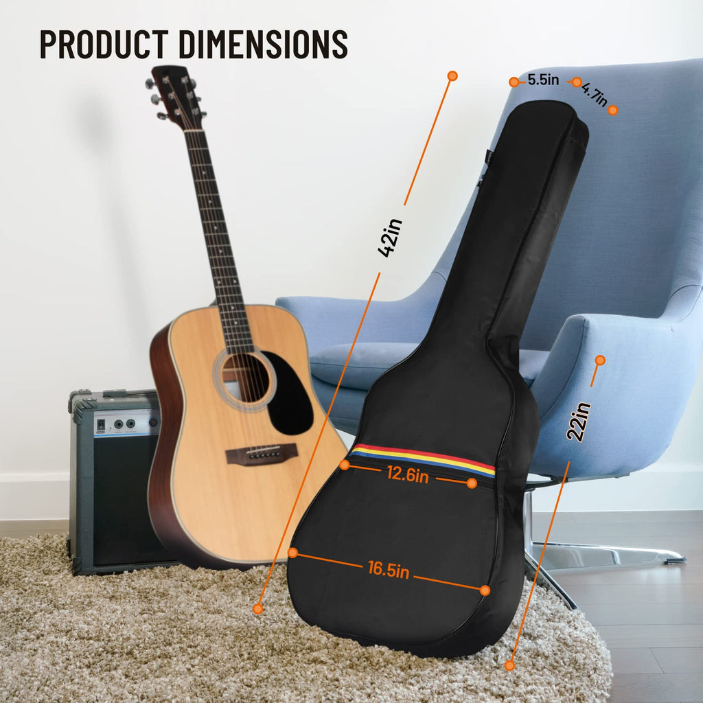 Acoustic Guitar Dust Cover 38-41 in Soft Gig Bag G656