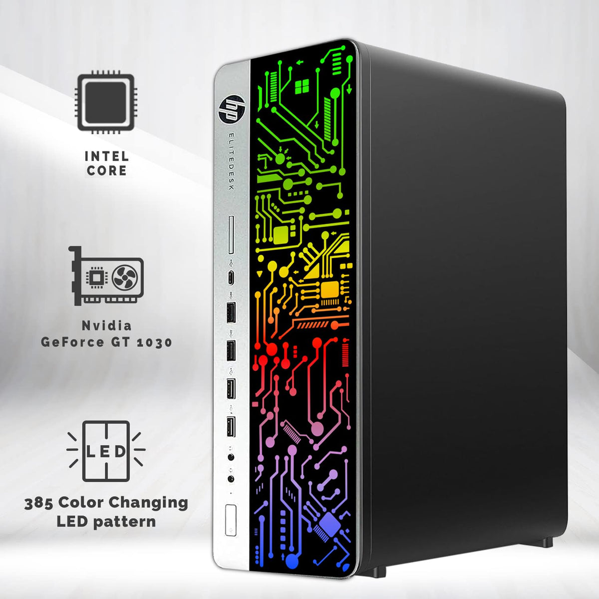 Intel i5 6th Gen 32GB RAM 240GB SSD 2TB HDD RX 550 Desktop PC M19526