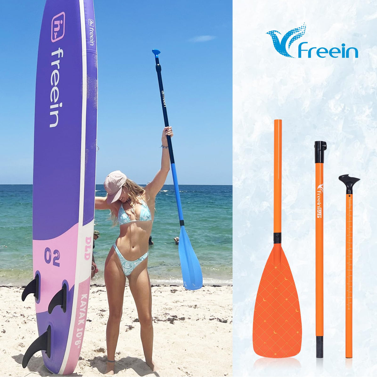 Fiberglass Paddle Board Paddle L84969