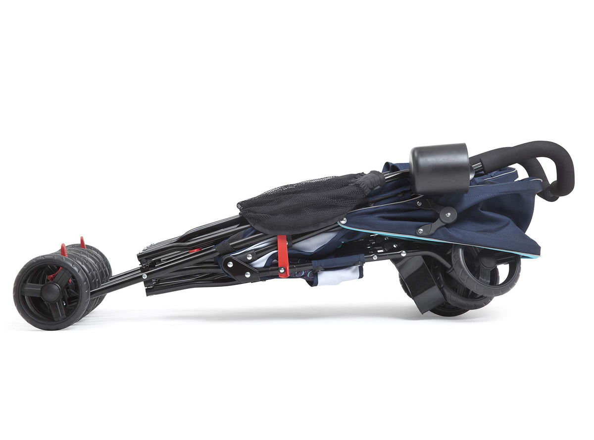 Side by Side Stroller with Recline, Storage & Compact Fold N492