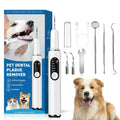 White Dog Teeth Cleaning Kit with LED Light L691