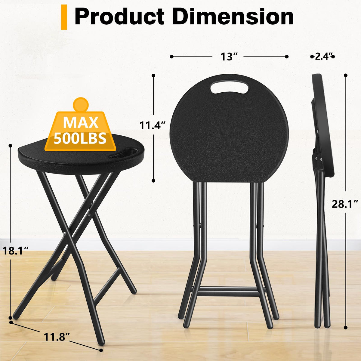Portable Folding Chair with Handle W890992