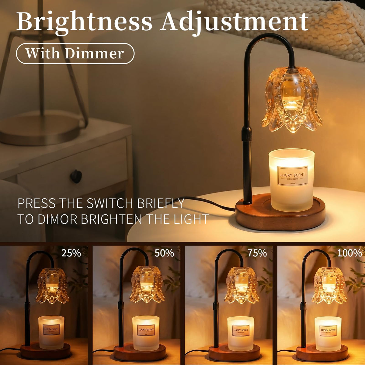 Candle Warmer Lamp with Timer V2903