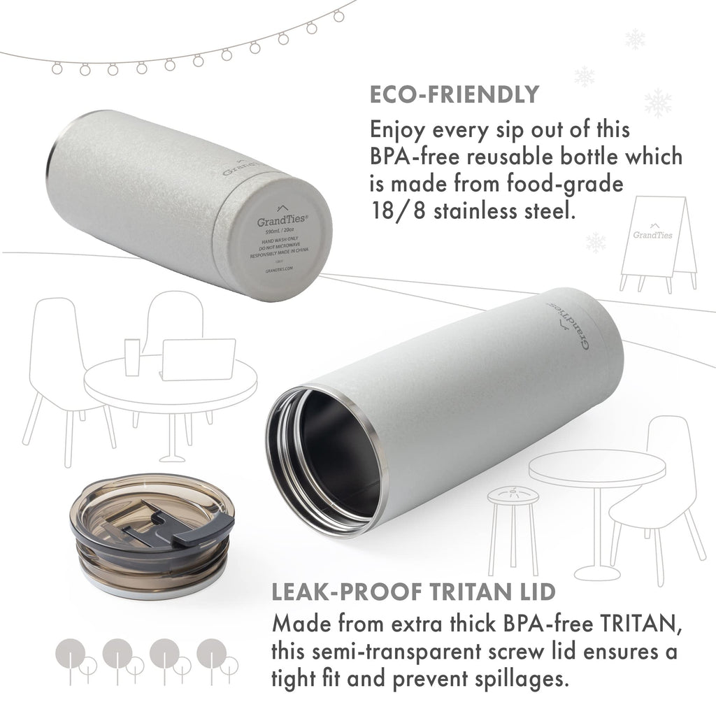 Insulated Stainless Steel Travel Tumbler 20oz G286