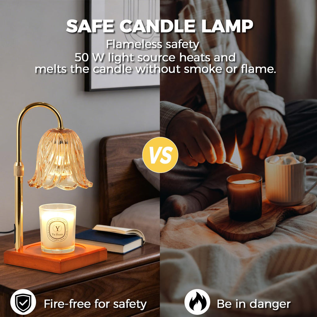 Candle Warmer Lamp with Timer D6475