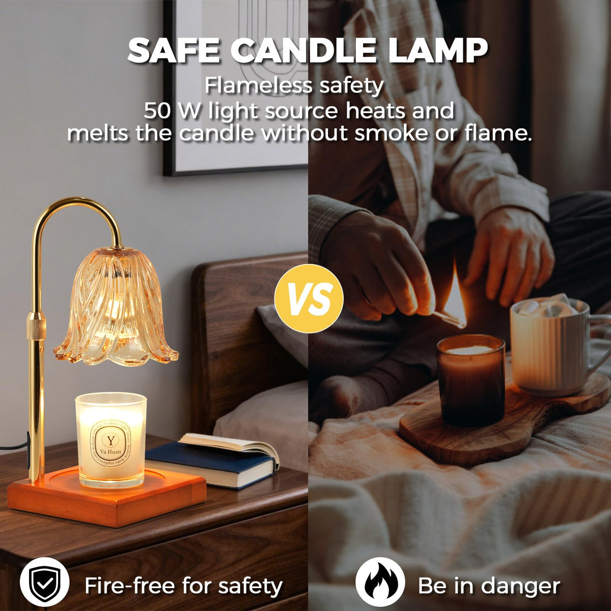 Candle Warmer Lamp with Timer D6475