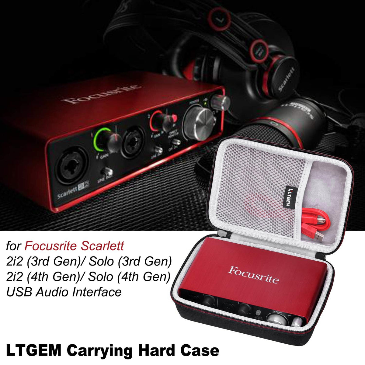 Case for USB Audio Interface K496