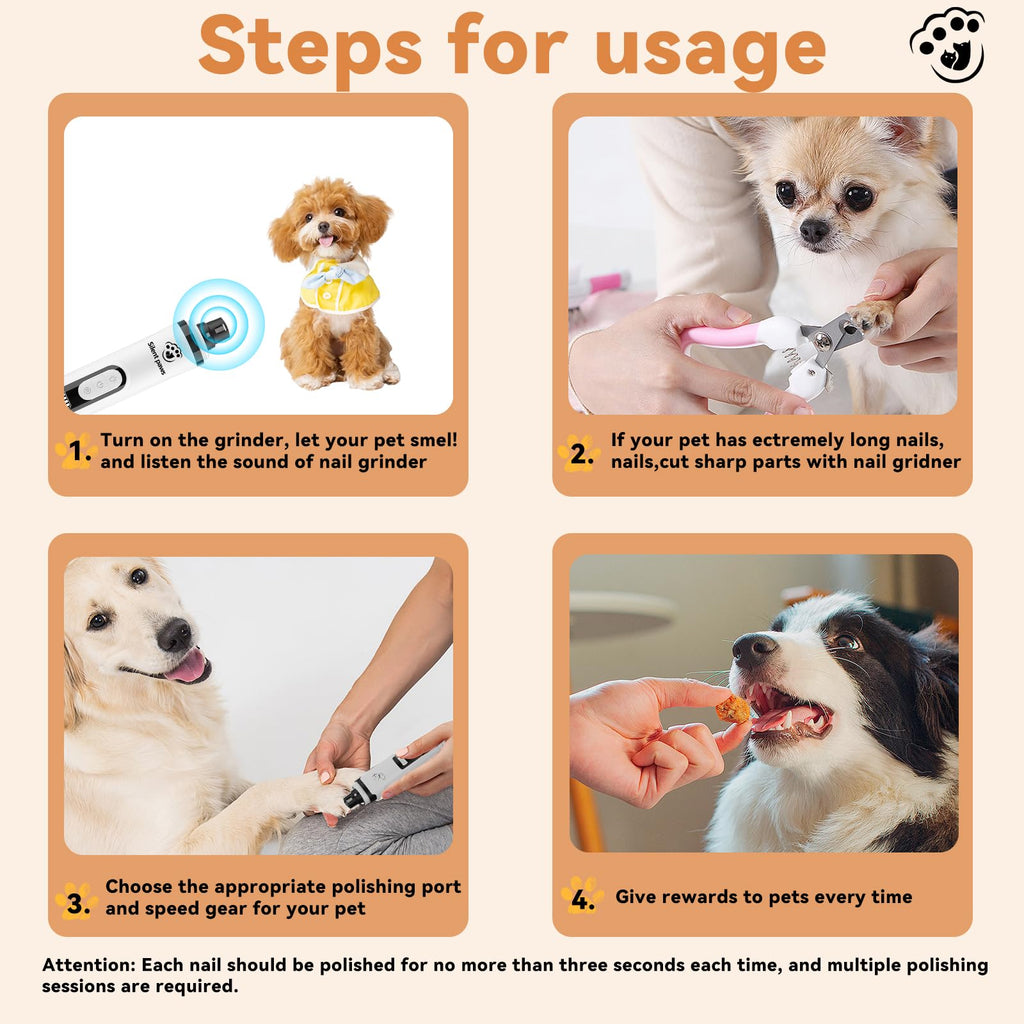 3-Speed Dog Nail Grinder S634563
