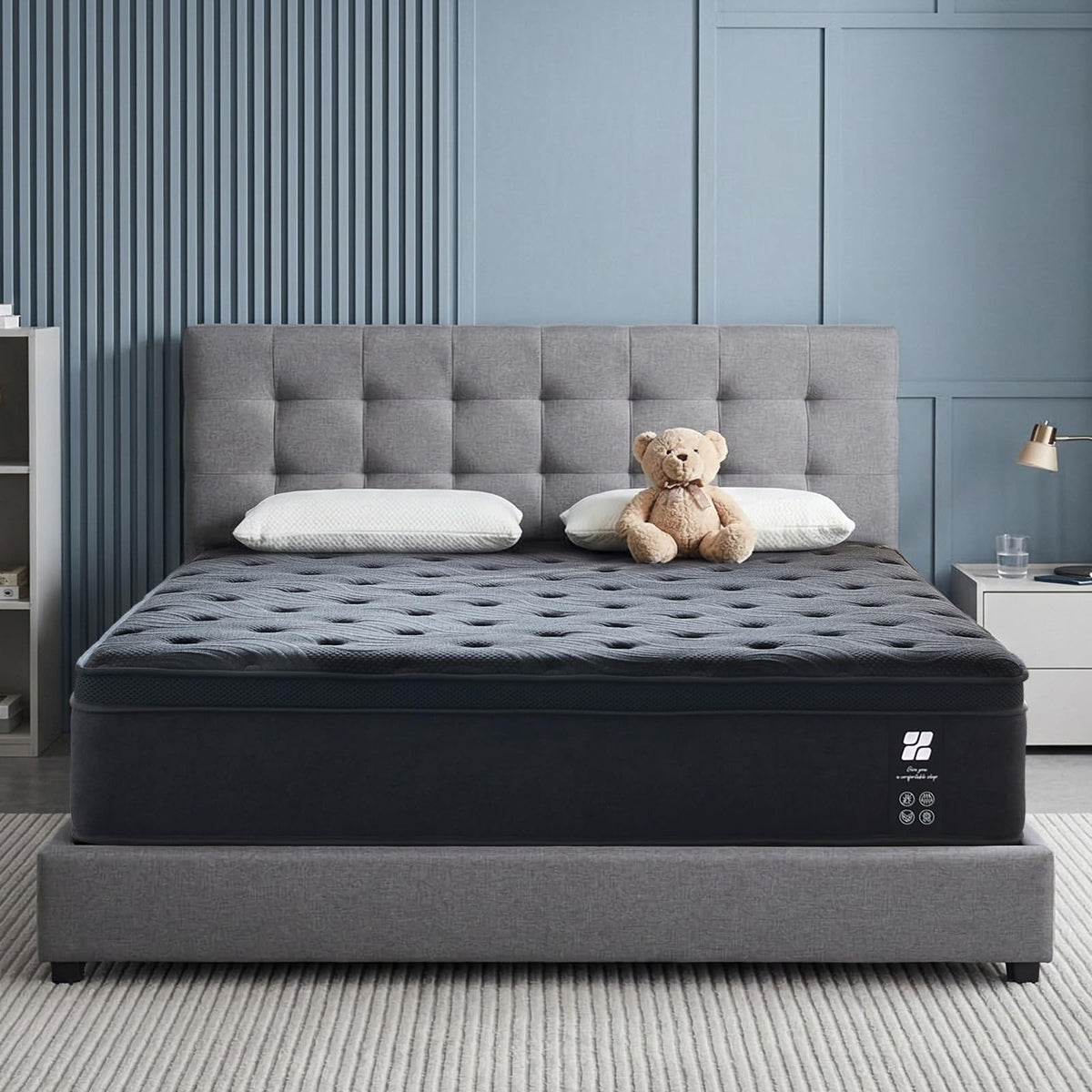Full Size 12 Inch Memory Foam Hybrid Mattress W725696