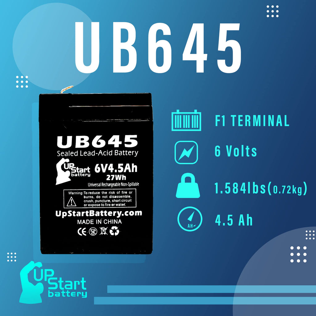 6V 4.5Ah Replacement Battery G8281