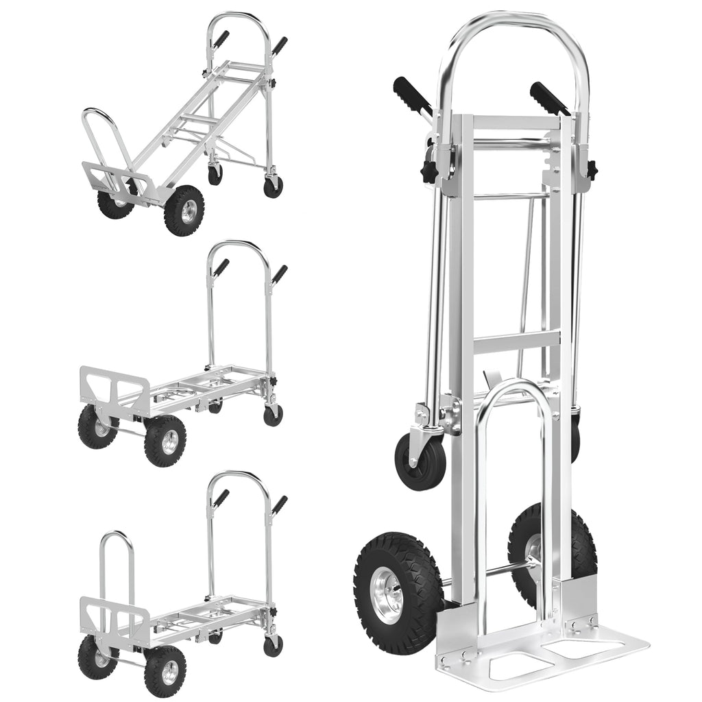4 in 1 Stainless Steel Folding Hand Truck Dolly E391