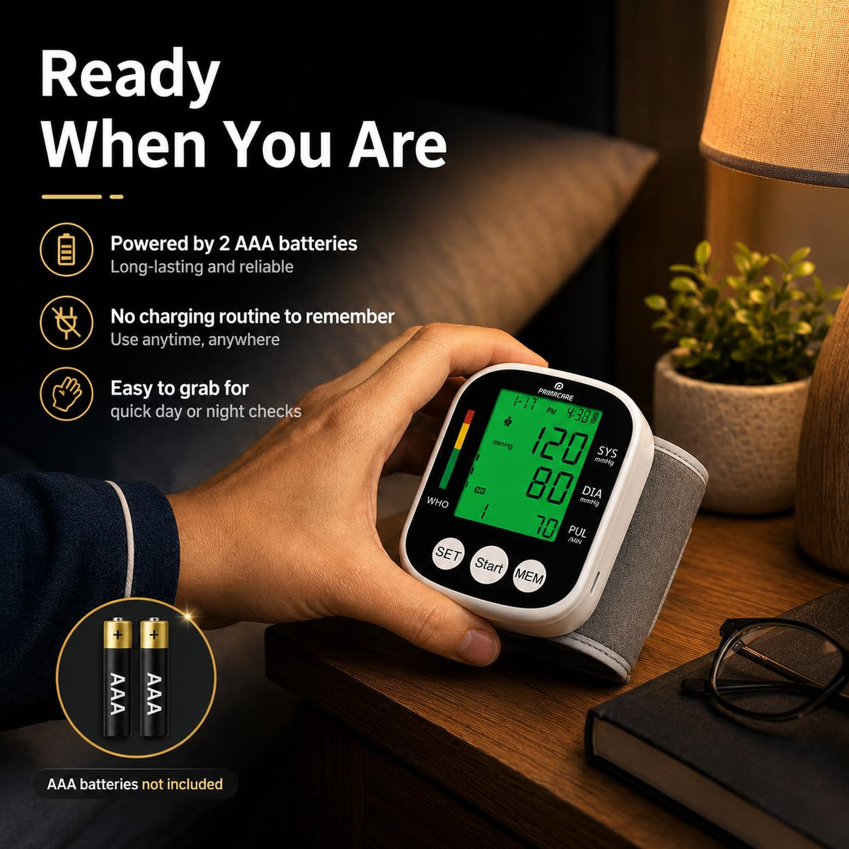 Wrist Blood Pressure Monitor T971745